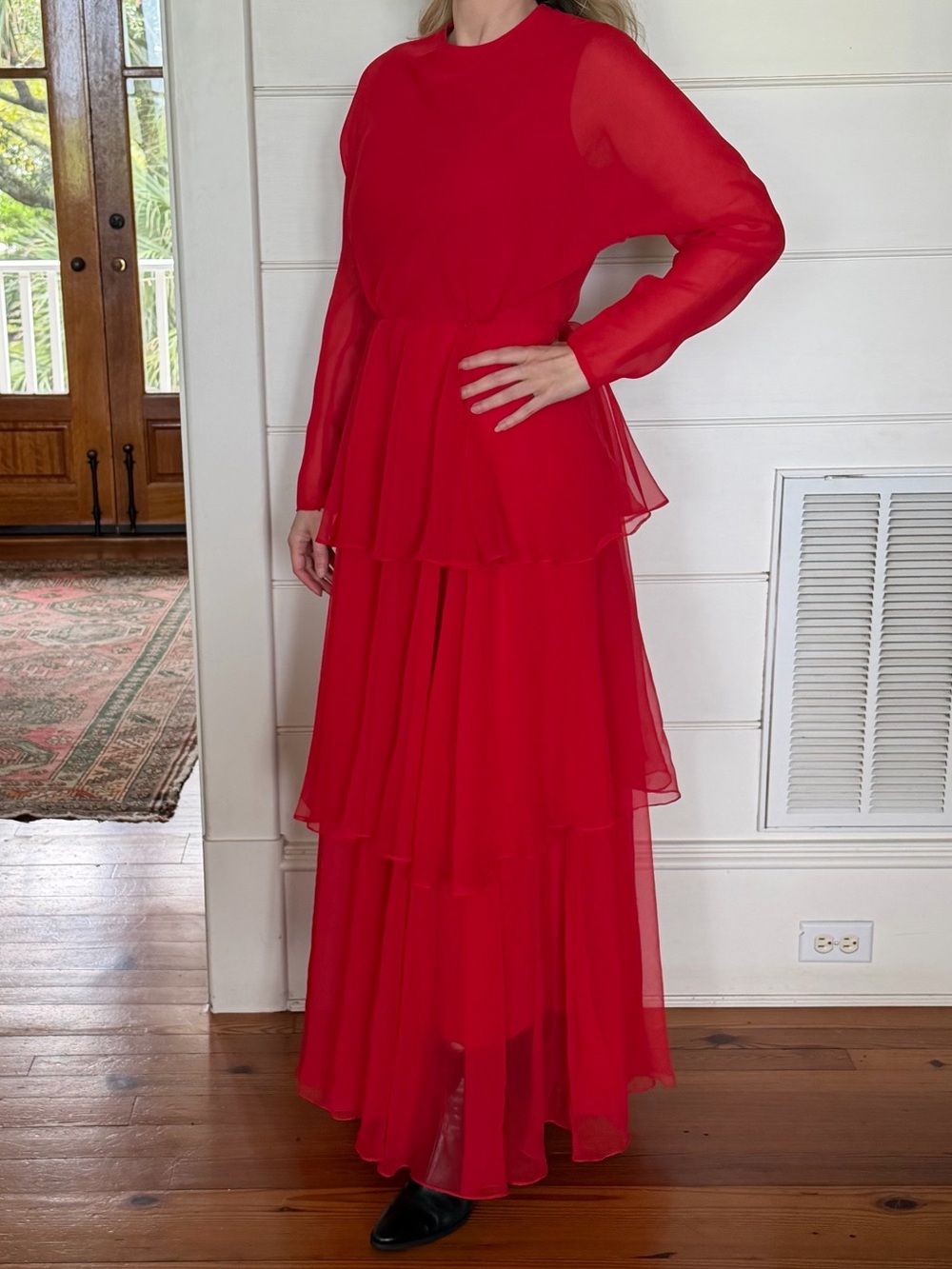 Vintage 80s Joan Leslie Dress